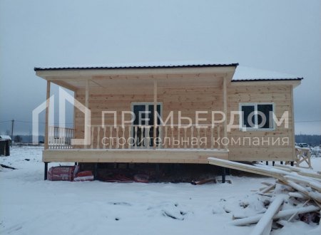 Фото со стройплощадок - Каркасный дом 10х15 м.