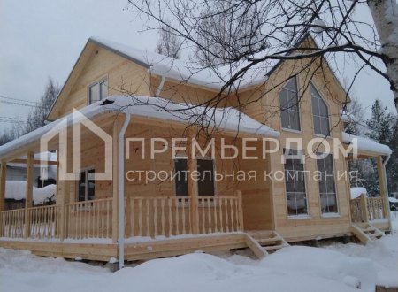 Фото со стройплощадок - Каркасный дом 7х12 м.