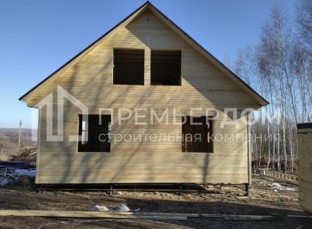 Фото со стройплощадок - Дом по проекту К-62