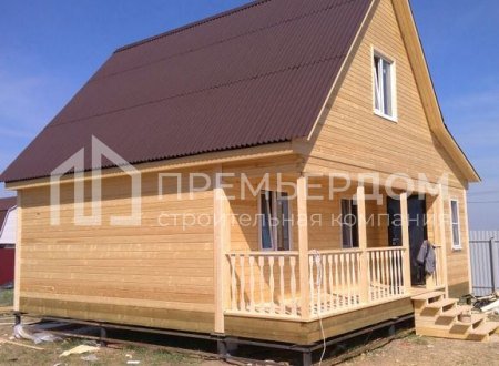 Фото со стройплощадок - Дом по проекту Д-49