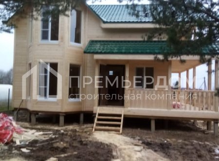 Фото со стройплощадок - Дом по проекту К-127