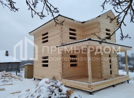 Фото со стройплощадок - Дом по проекту Д-6