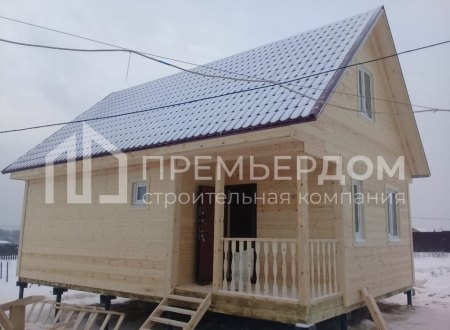 Фото со стройплощадок - Дом по проекту К-72