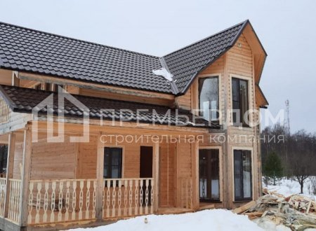 Фото со стройплощадок - Дом по проекту К-127