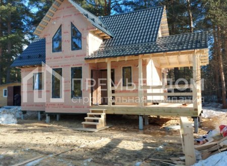 Фото со стройплощадок - Дом по проекту К-19