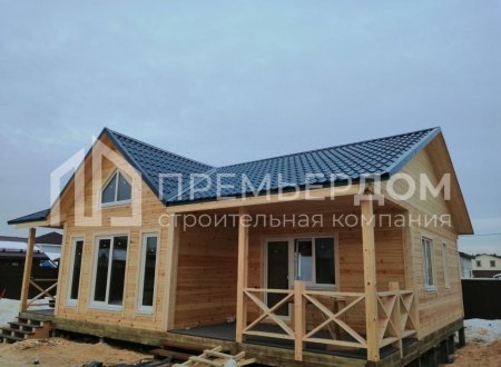 Фото со стройплощадок - Дом по проекту Д-35