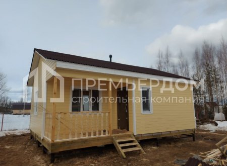 Фото со стройплощадок - Дом по проекту А-4