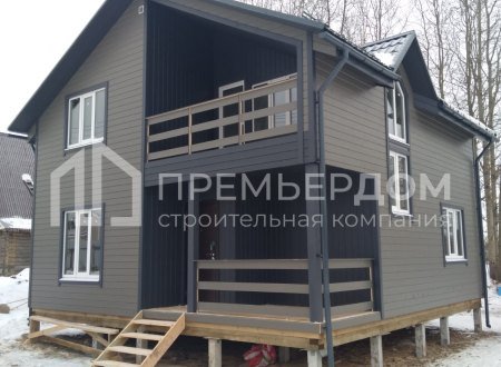 Фото со стройплощадок - Дом по проекту К-5