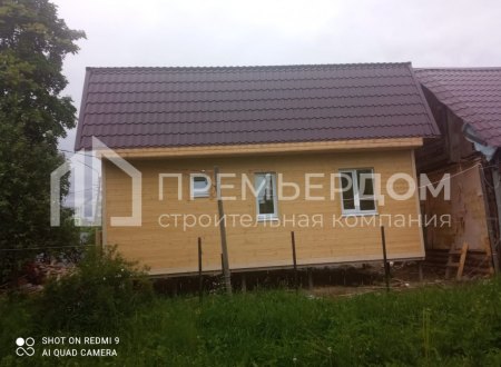 Фото со стройплощадок - Дом по проекту К-28