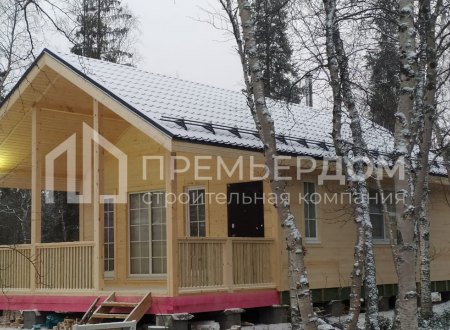 Фото со стройплощадок - Каркасный дом 6х11 м.