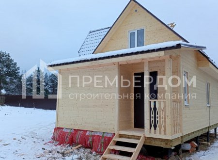 Фото со стройплощадок - Баня по проекту БК-25 