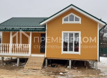 Фото со стройплощадок - Дом по проекту К-1