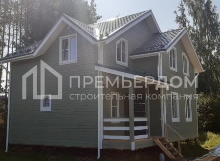 Фото со стройплощадок - Дом по проекту К-10