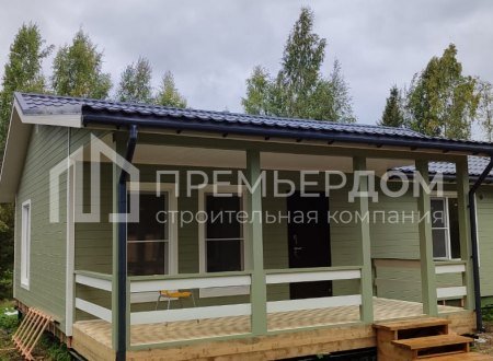 Фото со стройплощадок - Каркасный дом 9х10 м.