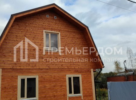 Фото со стройплощадок - Дом из бруса 6х7,2 м