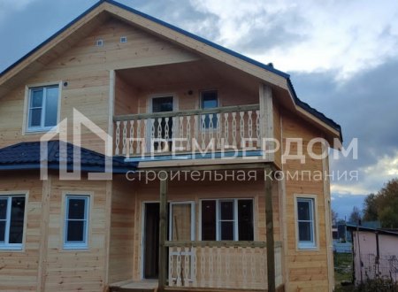 Фото со стройплощадок - Каркасный дом 9х11.5 м.