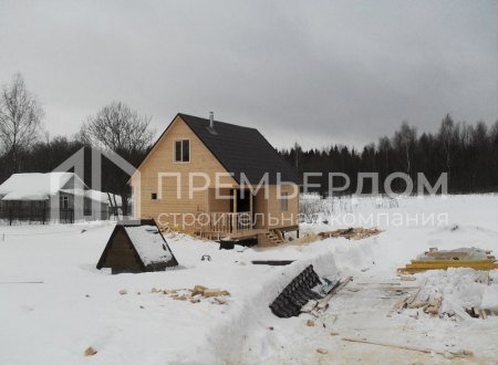 Фото со стройплощадок - Баня по проекту Б-13