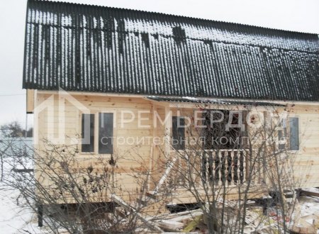 Фото со стройплощадок - Баня по проекту Б-15