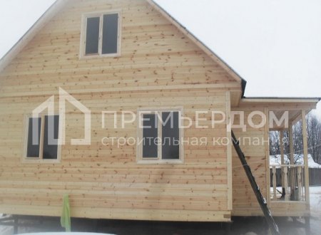 Фото со стройплощадок - Дом по проекту Д-21