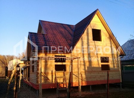 Фото со стройплощадок - Дом по проекту Д-116