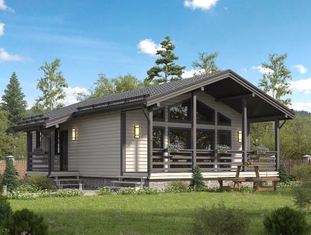 Северской каркасный дом кредит