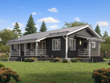 Валенсия. Дом из бруса 11х14.5 м., 151 кв.м.