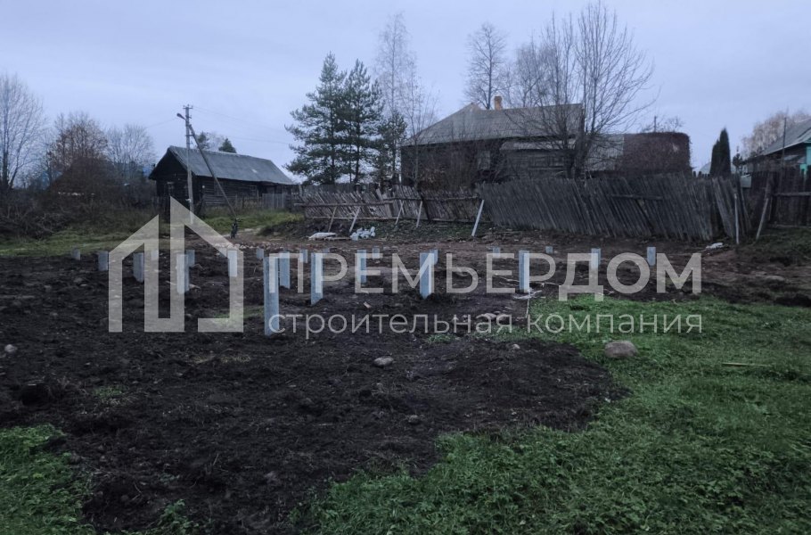 Фото со стройплощадок - Каркасный дом 10х11 м.