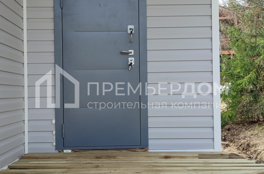 Фото со стройплощадок - Каркасный дом 6х8,5 м.