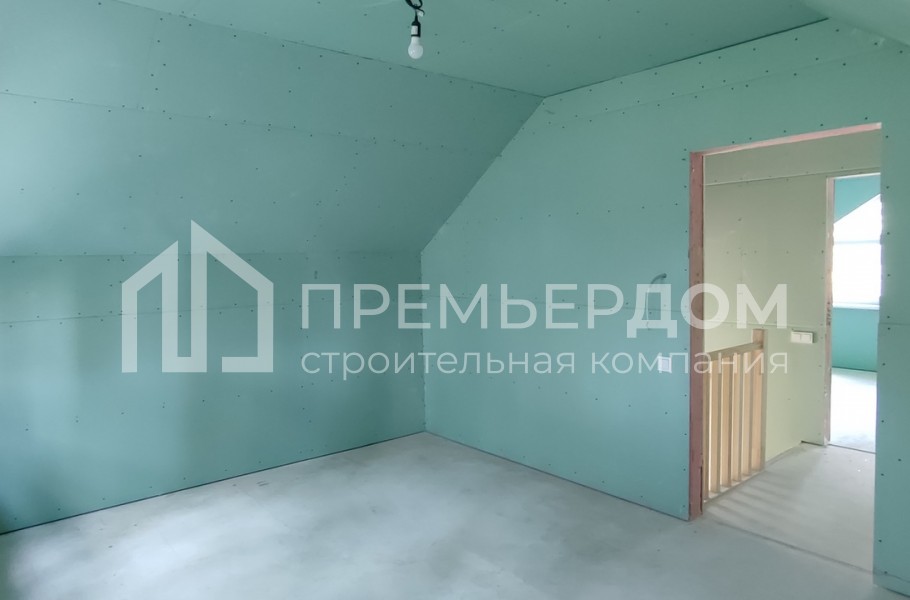 Фото со стройплощадок - Каркасный дом 9,5х10 м.