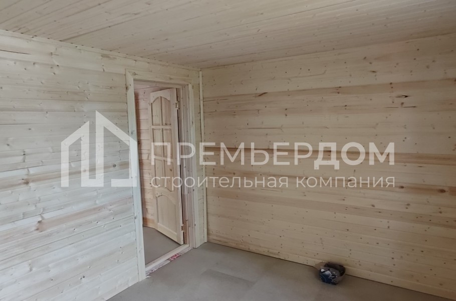 Фото со стройплощадок - Каркасный дом 5,6х10 м.