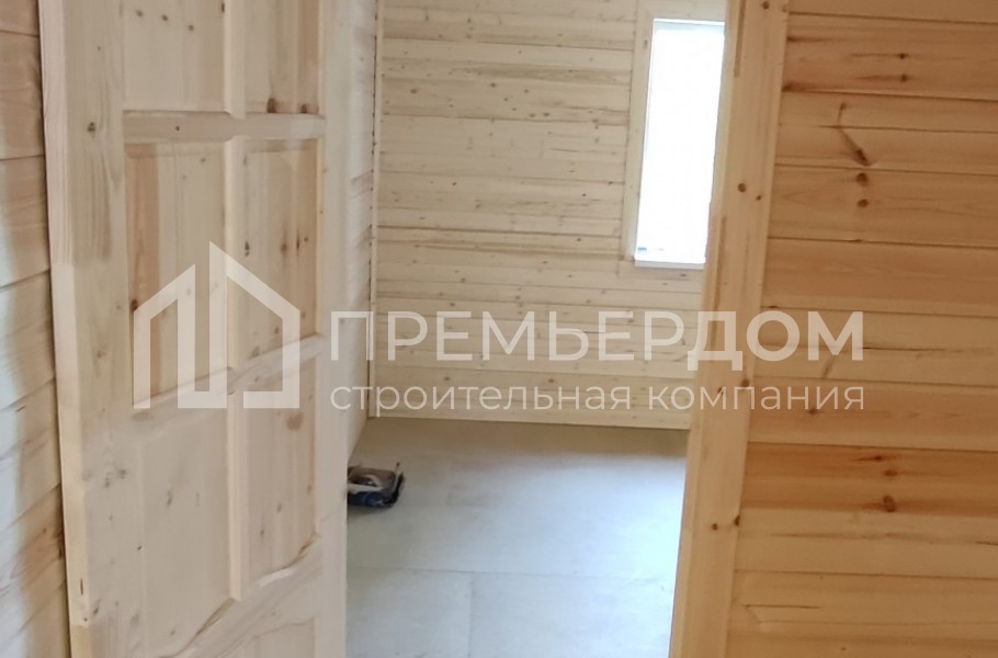 Фото со стройплощадок - Каркасный дом 5,6х10 м.