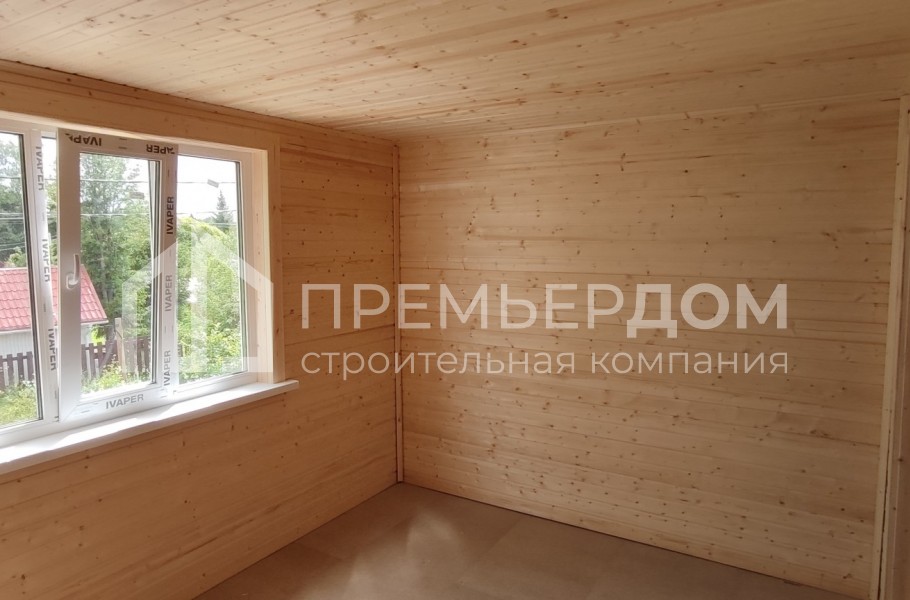 Фото со стройплощадок - Каркасный дом 5,6х10 м.