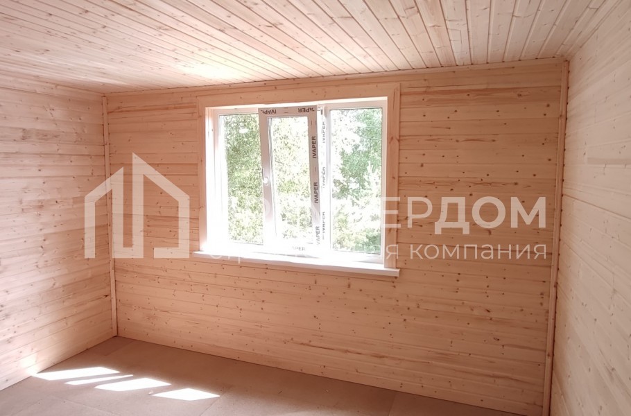 Фото со стройплощадок - Каркасный дом 5,6х10 м.