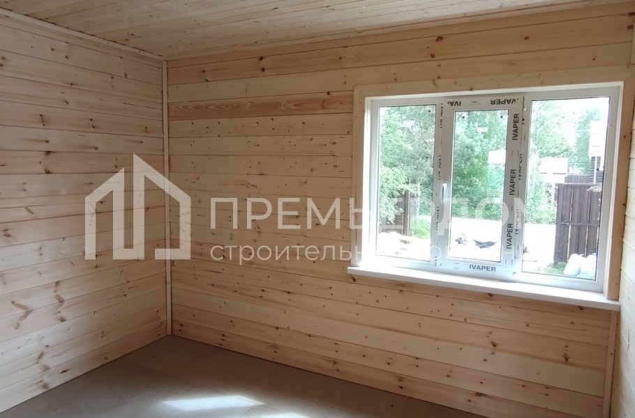 Фото со стройплощадок - Каркасный дом 5,6х10 м.