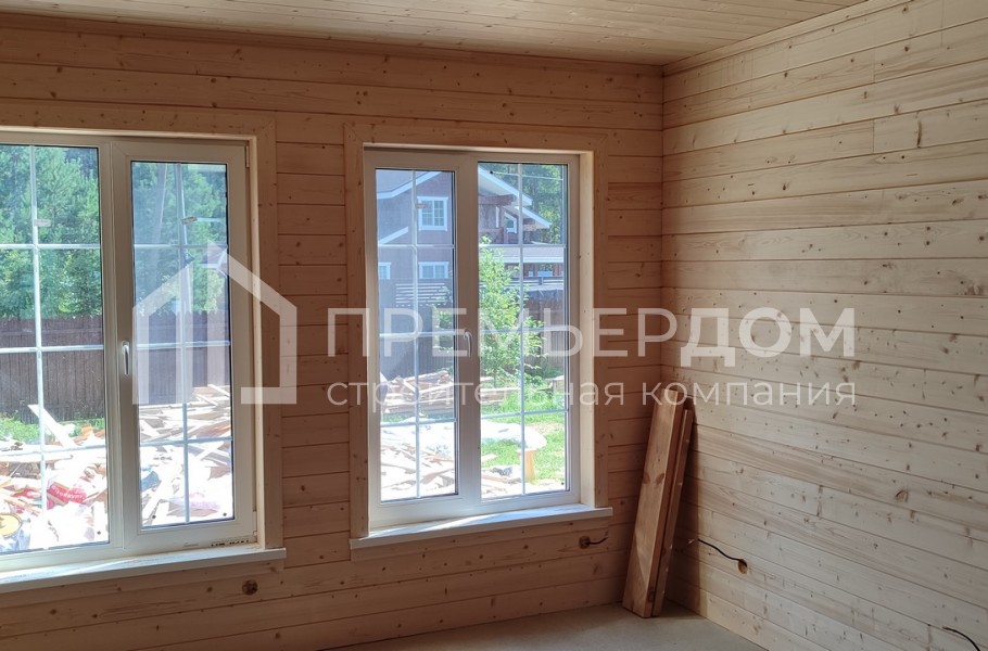 Фото со стройплощадок - Каркасный дом 7,5х12 м.