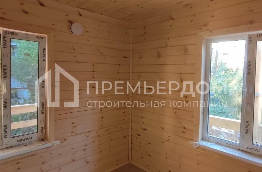 Фото со стройплощадок - Каркасный дом 9х10,2 м.