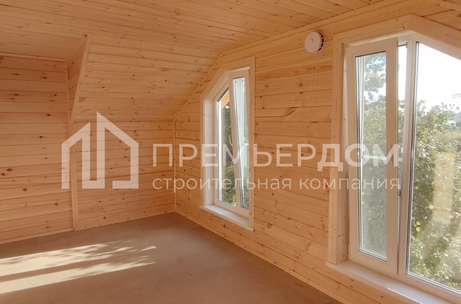 Фото со стройплощадок - Каркасный дом 7,5х9,5 м.