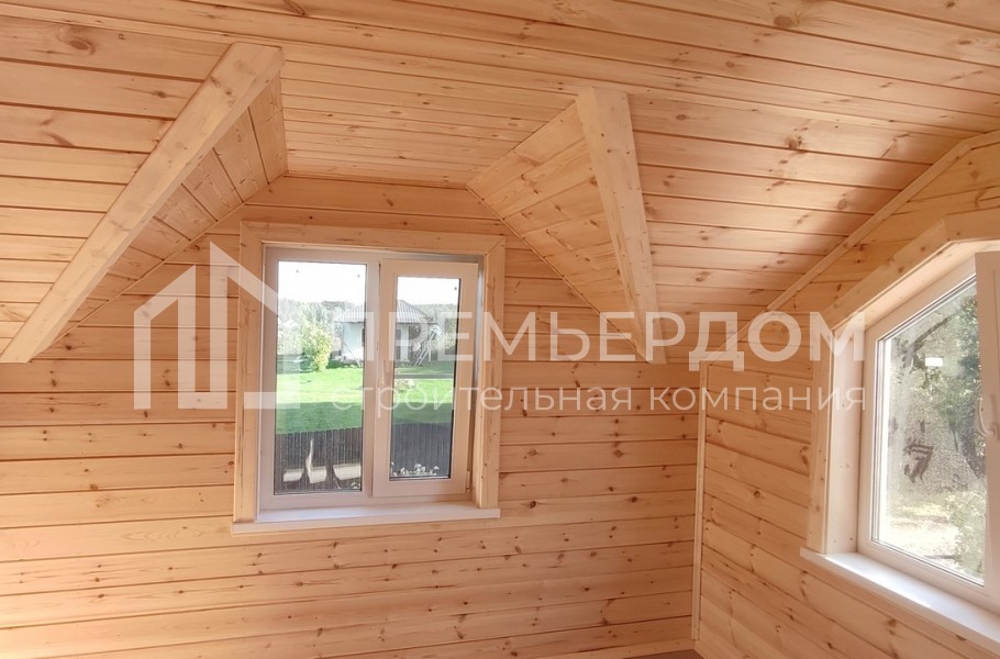 Фото со стройплощадок - Каркасный дом 7,5х9,5 м.