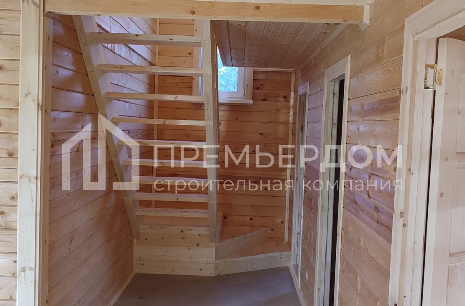 Фото со стройплощадок - Каркасный дом 7,5х9,5 м.