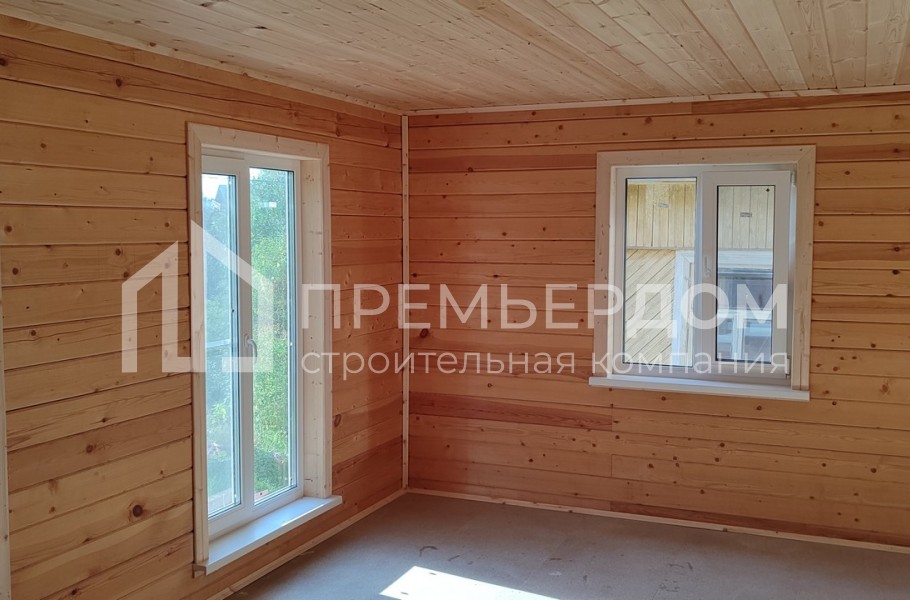 Фото со стройплощадок - Каркасный дом 7,5х9,5 м.