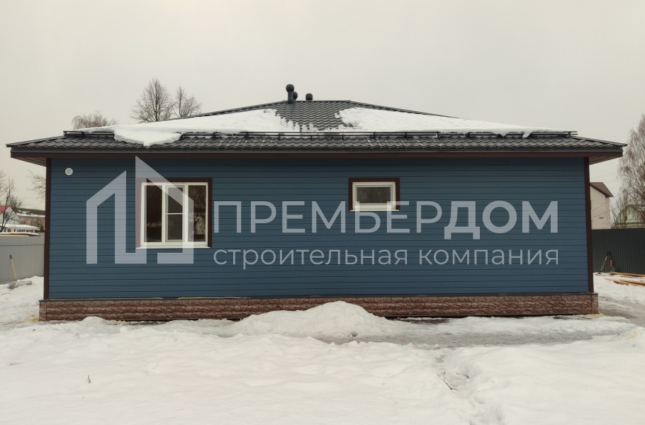 Фото со стройплощадок - Каркасный дом 10х12 м.