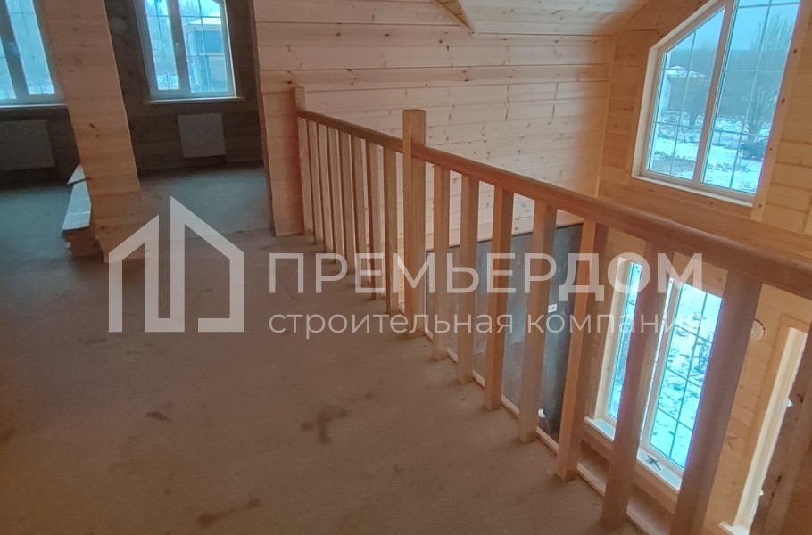 Фото со стройплощадок - Каркасный дом 7,5х12,5 м.