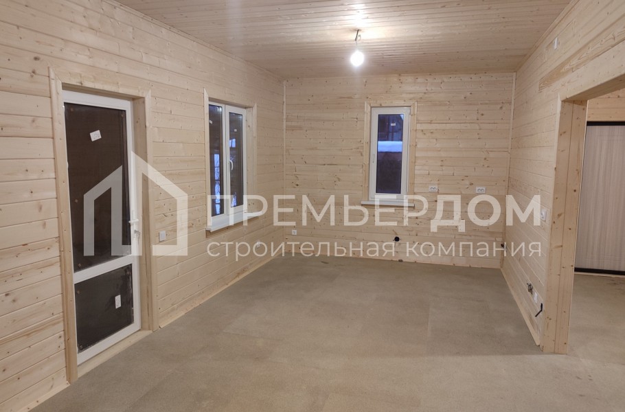 Фото со стройплощадок - Каркасный дом 8х8,5 м.