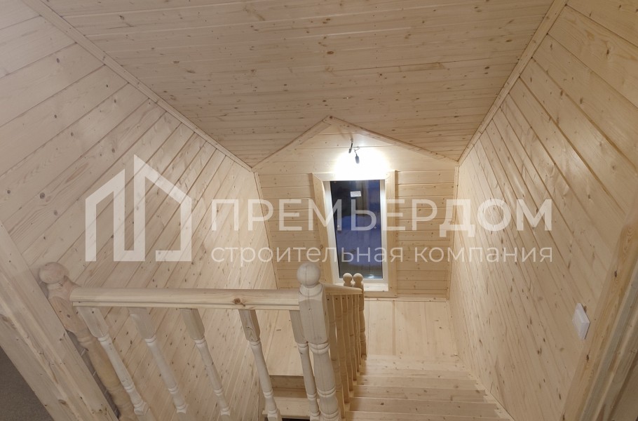 Фото со стройплощадок - Каркасный дом 8х8,5 м.