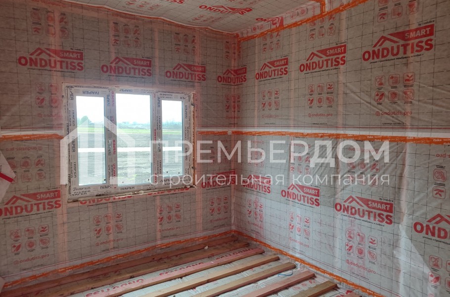Фото со стройплощадок - Каркасный дом 7,6х11,7