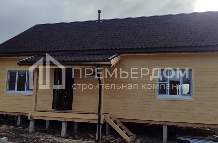 Фото со стройплощадок - Каркасный дом 7,6х11,7