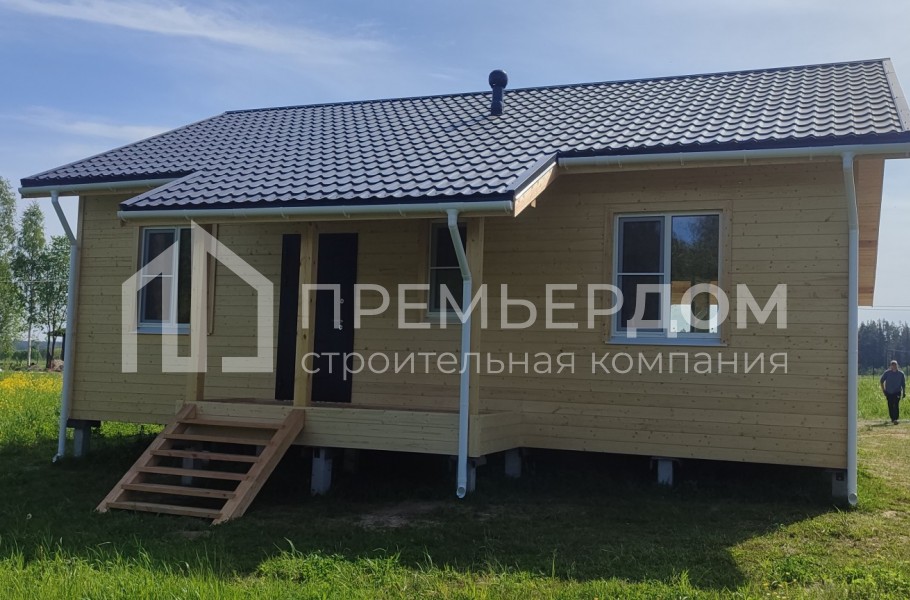 Фото со стройплощадок - Каркасный дом 9,5х10 м.