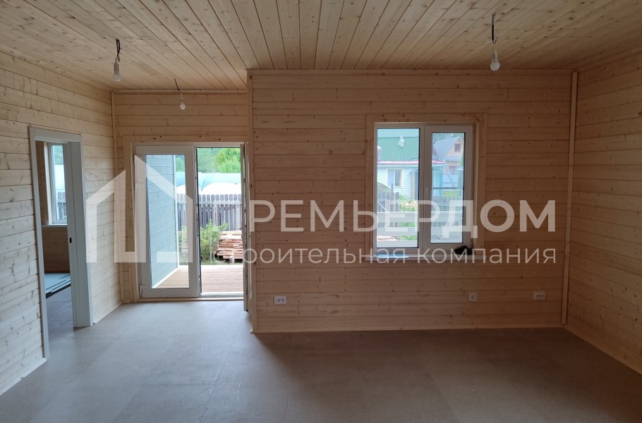 Фото со стройплощадок - Каркасный дом 8,5х12 м.