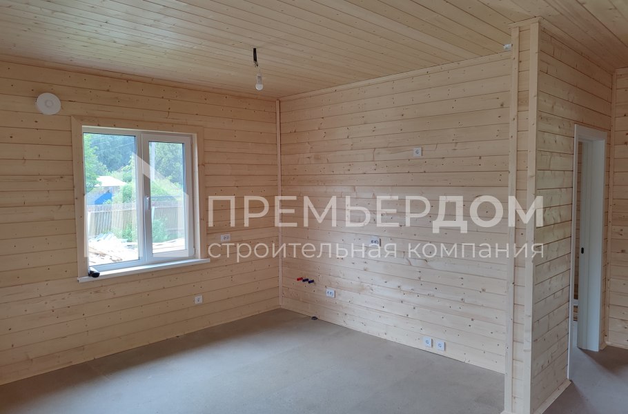 Фото со стройплощадок - Каркасный дом 8,5х12 м.