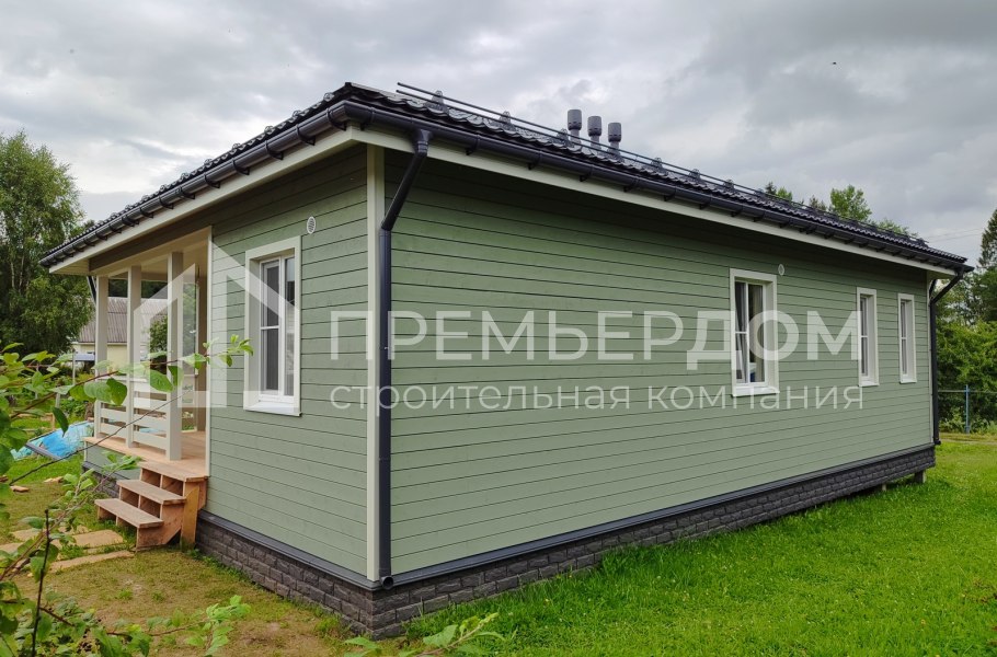 Фото со стройплощадок - Каркасный дом 8,5х12 м.